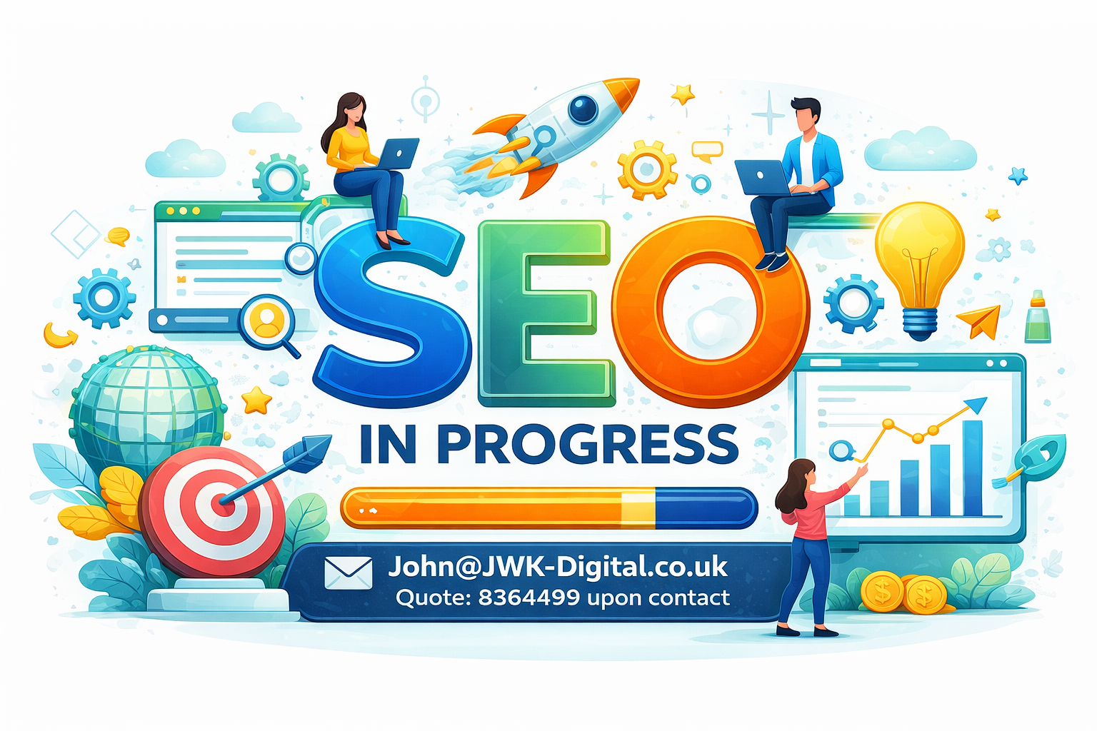 SEO progress and digital growth action