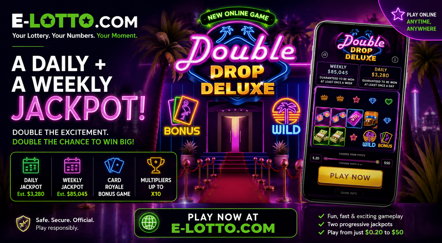 Neon jackpot lottery promo design.png