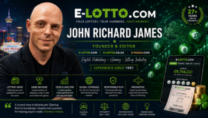 Professional lottery marketing banner design
